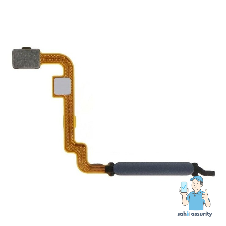 Fingerprint Sensor with Flex Cable for Xiaomi Redmi Note 10 Black thumbnail